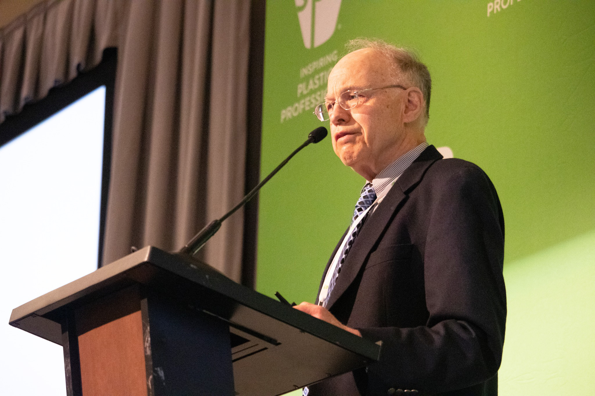 Montgomery shaw honored with spe symposium polymer program