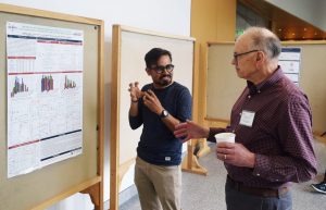 Abhirup Dutta (left) with Dr. Montgomery Shaw